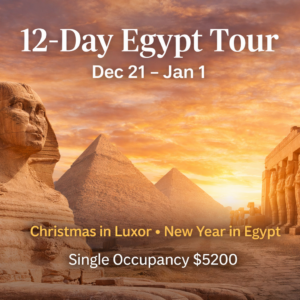 Kemet 101  12-Day  Educational Tour To Egypt (December 21, 2026 - January 1, 2027) (Single Occupancy)